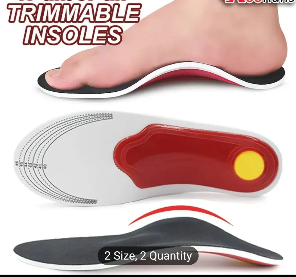 1 Pair Orthopedic Insoles