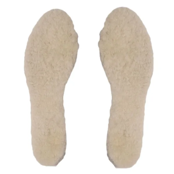 100% Genuine Sheepskin Insoles - Handmade in Britain - Thermal