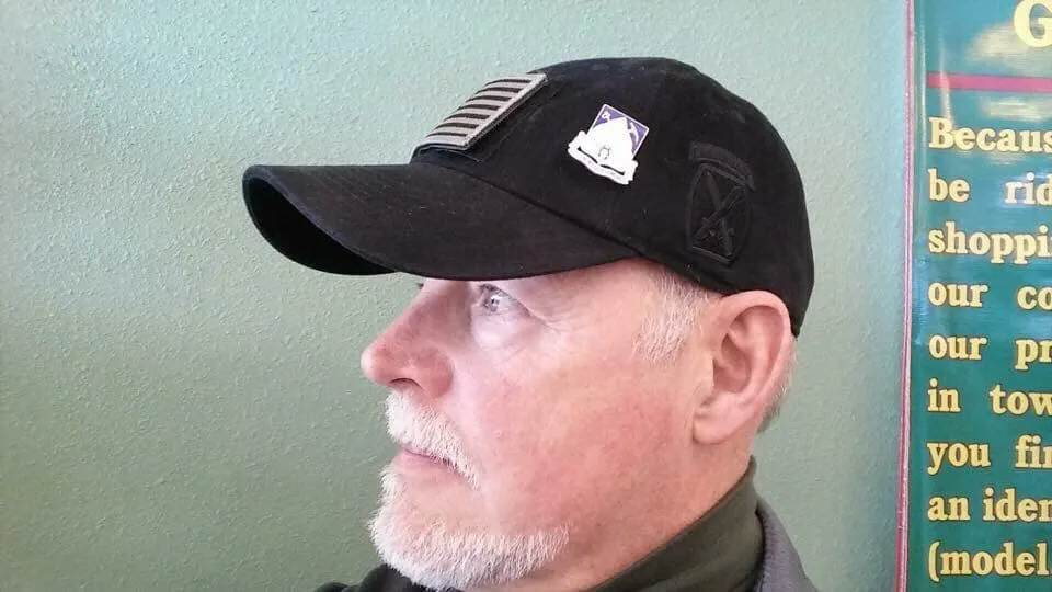 10th Mountain Black Out Tactical Cap GEN II