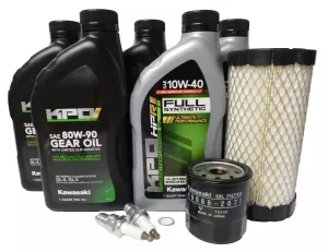 2005-2008 Kawasaki Mule 3010 Trans KAF620 OEM Full Synthetic Service Kit KAW169