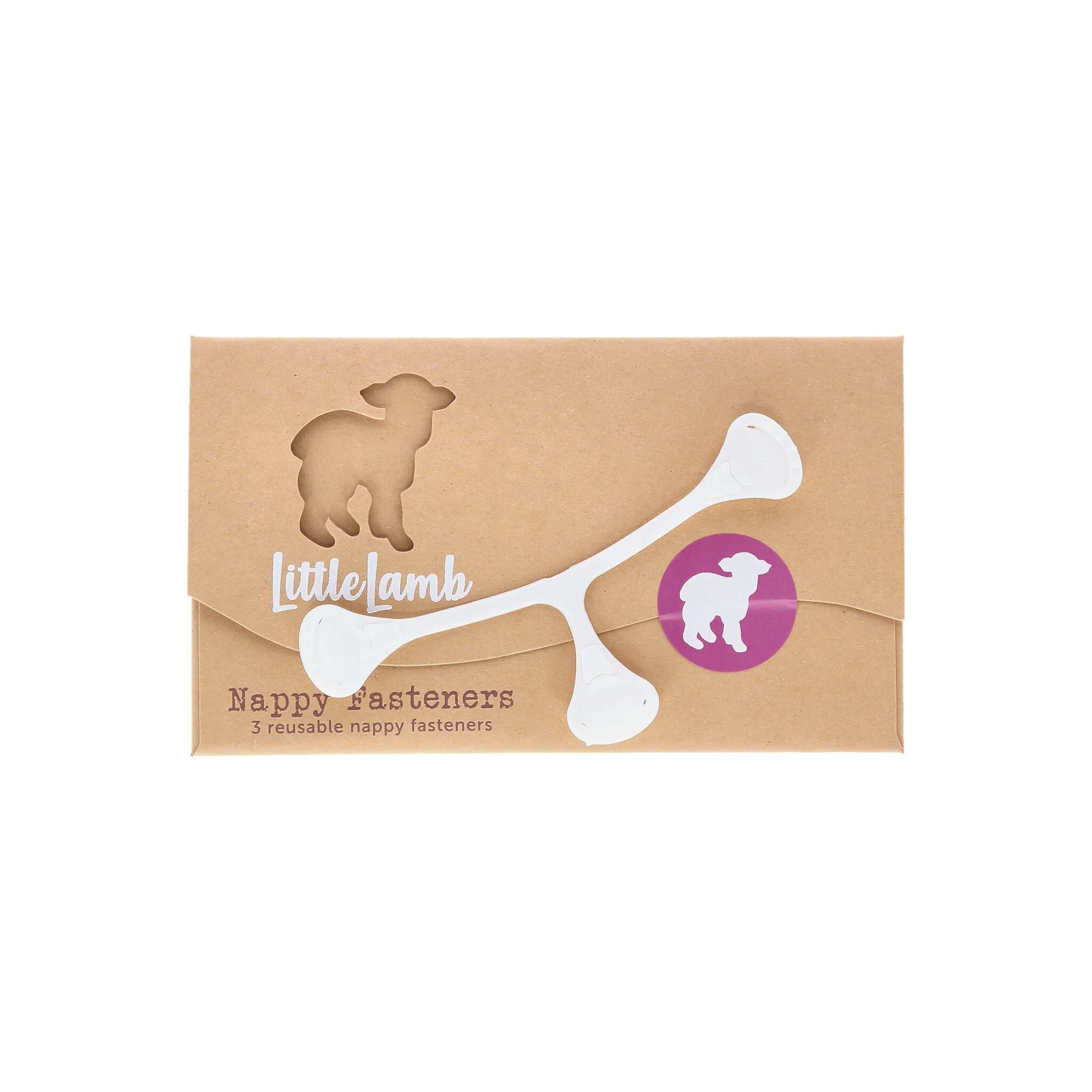 3 Nappy Fasteners