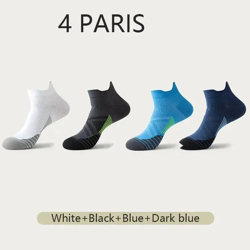 4 Pairs/Lot Men Sport Socks