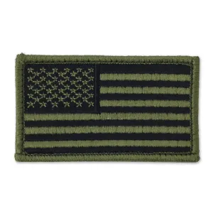 American Flag Velcro Patch (OD Green)