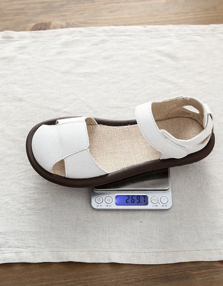Ankle Strap Close Toe Wide Toe Box Sandals