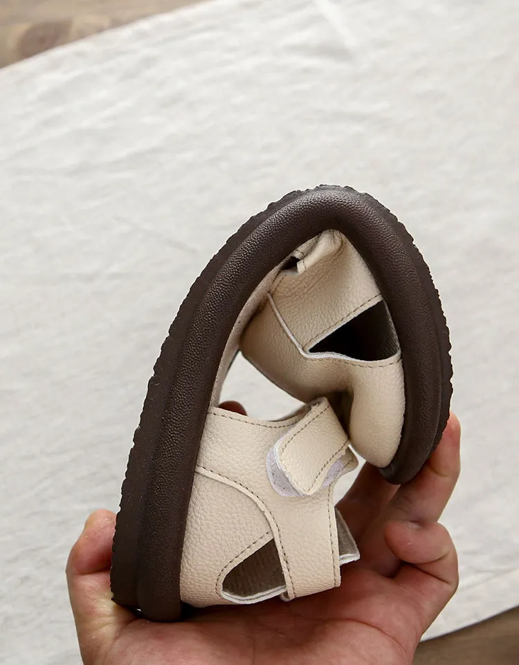 Ankle Strap Close Toe Wide Toe Box Sandals