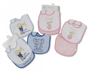 Baby Bibs - Pack of 2- Princess/ Littlechamp