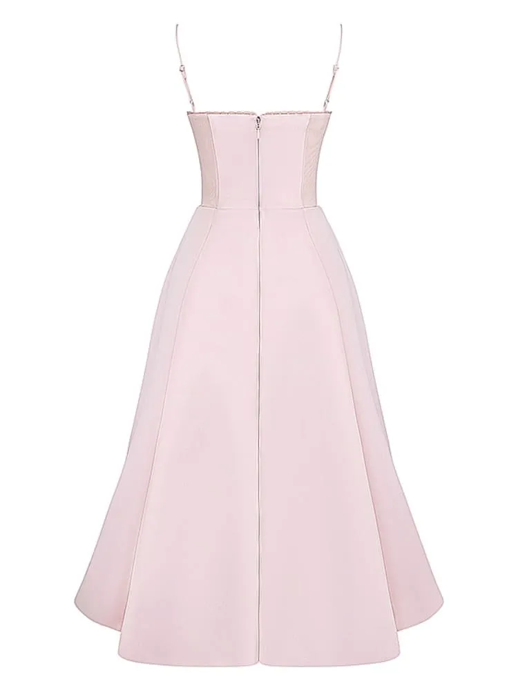 Ballerina Pink Midi Dress