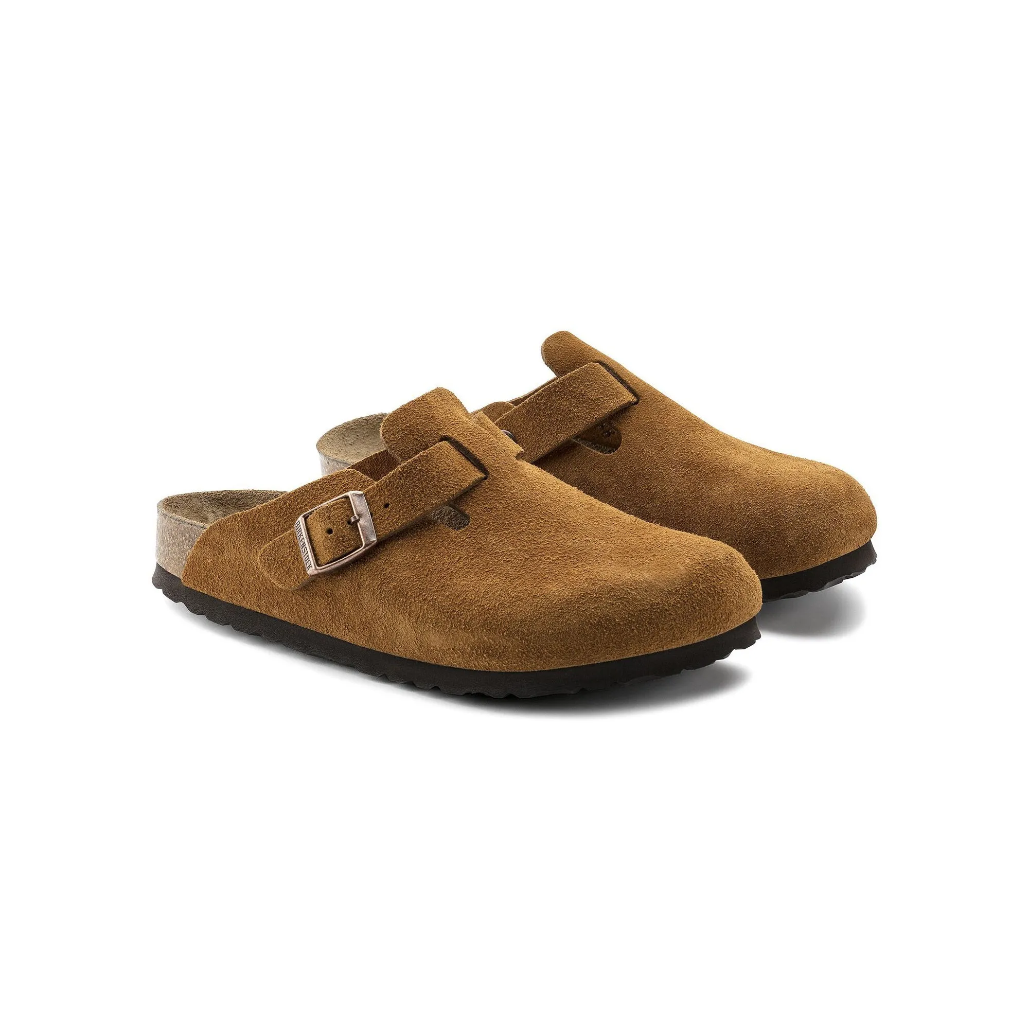 Birkenstock Mens Boston Soft Footbed Slippers (Narrow)