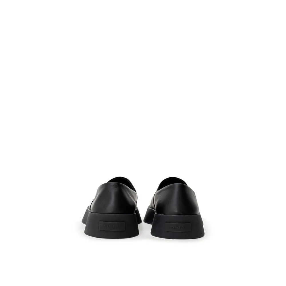 Black Leather Loafer