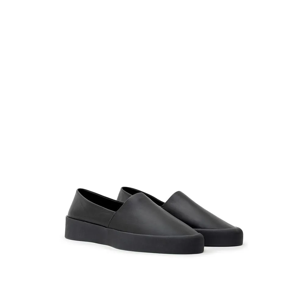 Black Leather Loafer