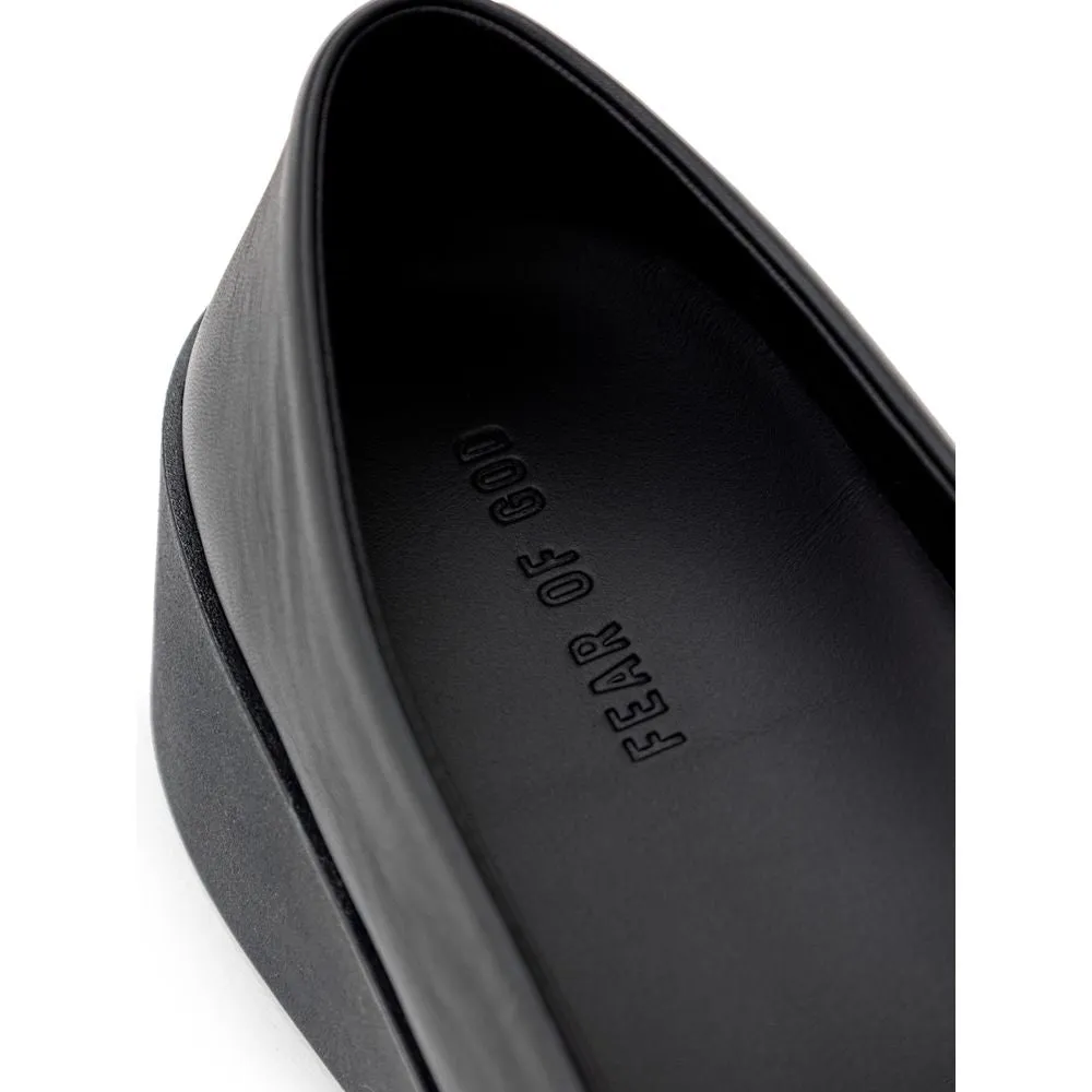 Black Leather Loafer