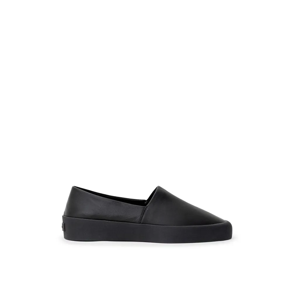 Black Leather Loafer