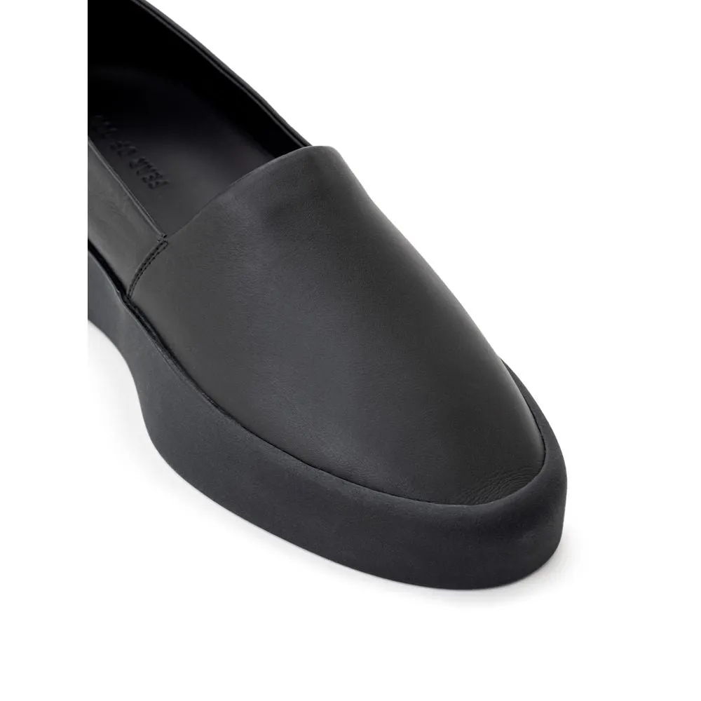 Black Leather Loafer