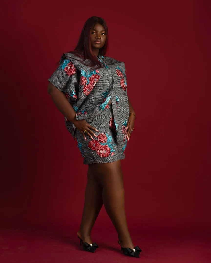 Brocade Short Set