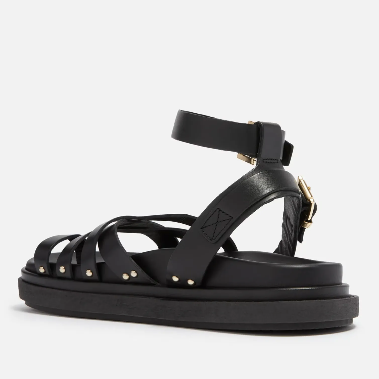 Buckle Up Sandal Black