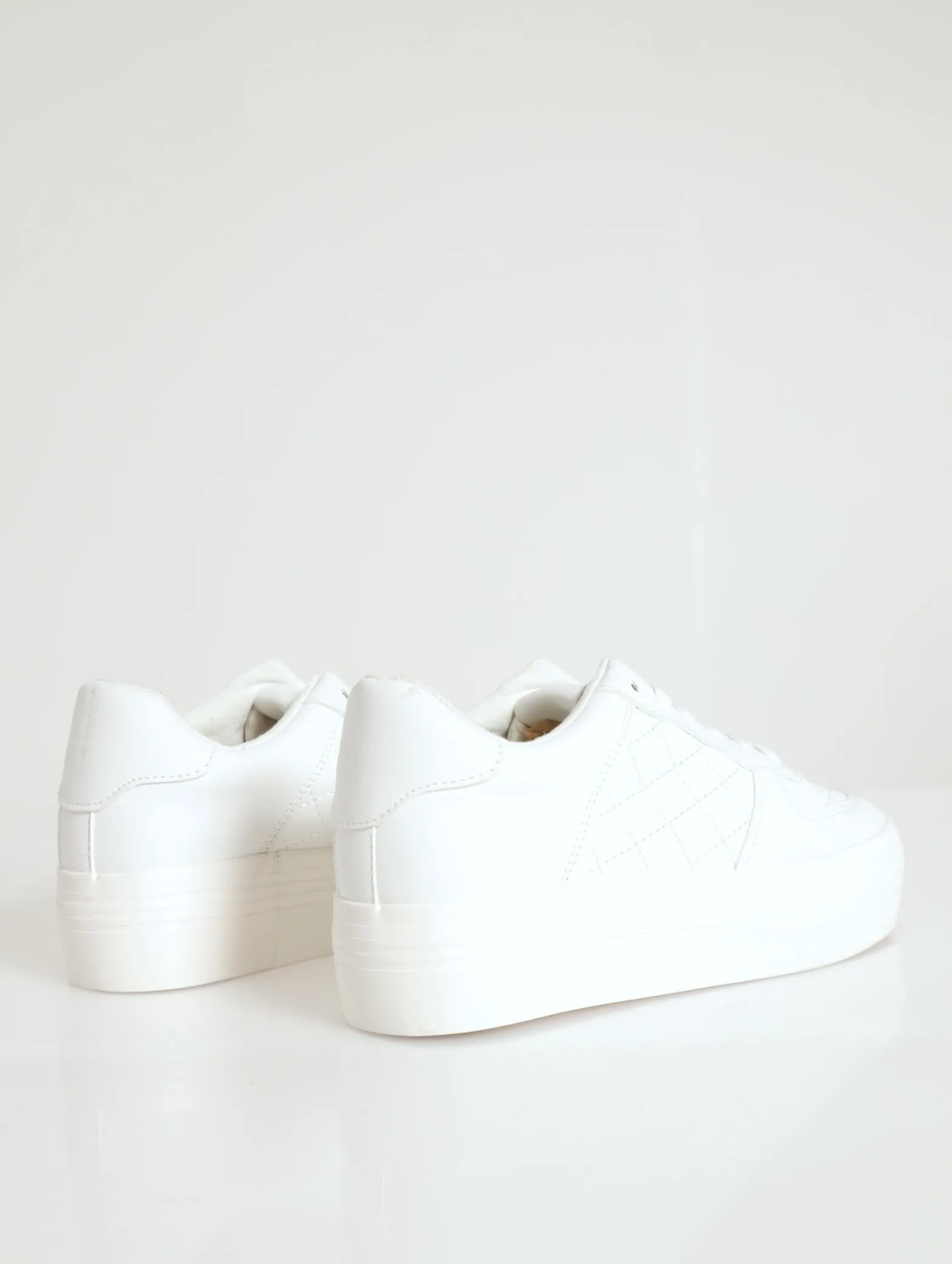 Built-Up Street Sneaker - White