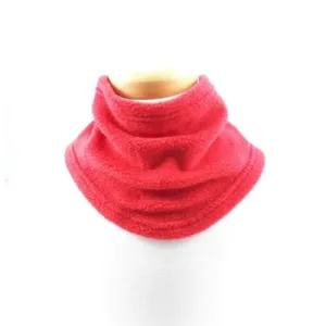 Cache-cou avec velcro en polar Rouge - Tirigolo