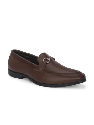 CARLO ROMANO BY WASAN BROWN COLOR VEGAN LEATHER LOAFER FOR MEN