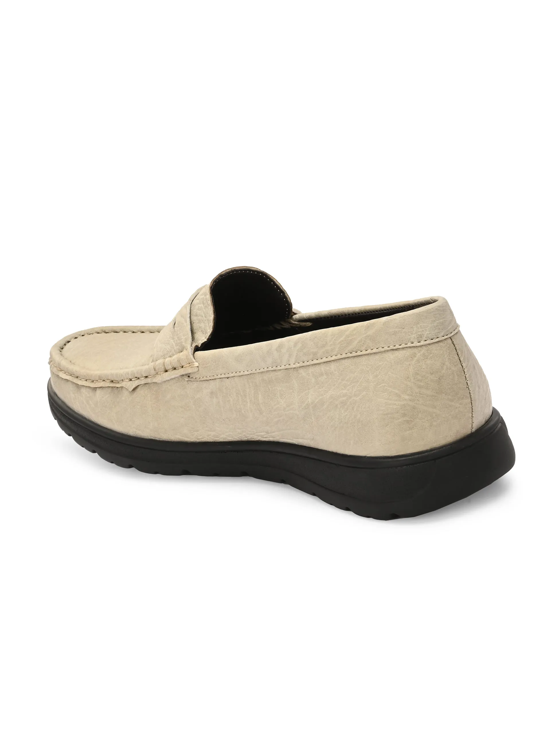 CARLO ROMAO BY WASAN MEN'S ITALIAN VEGAN LEATHER MOCCASIN SHOE