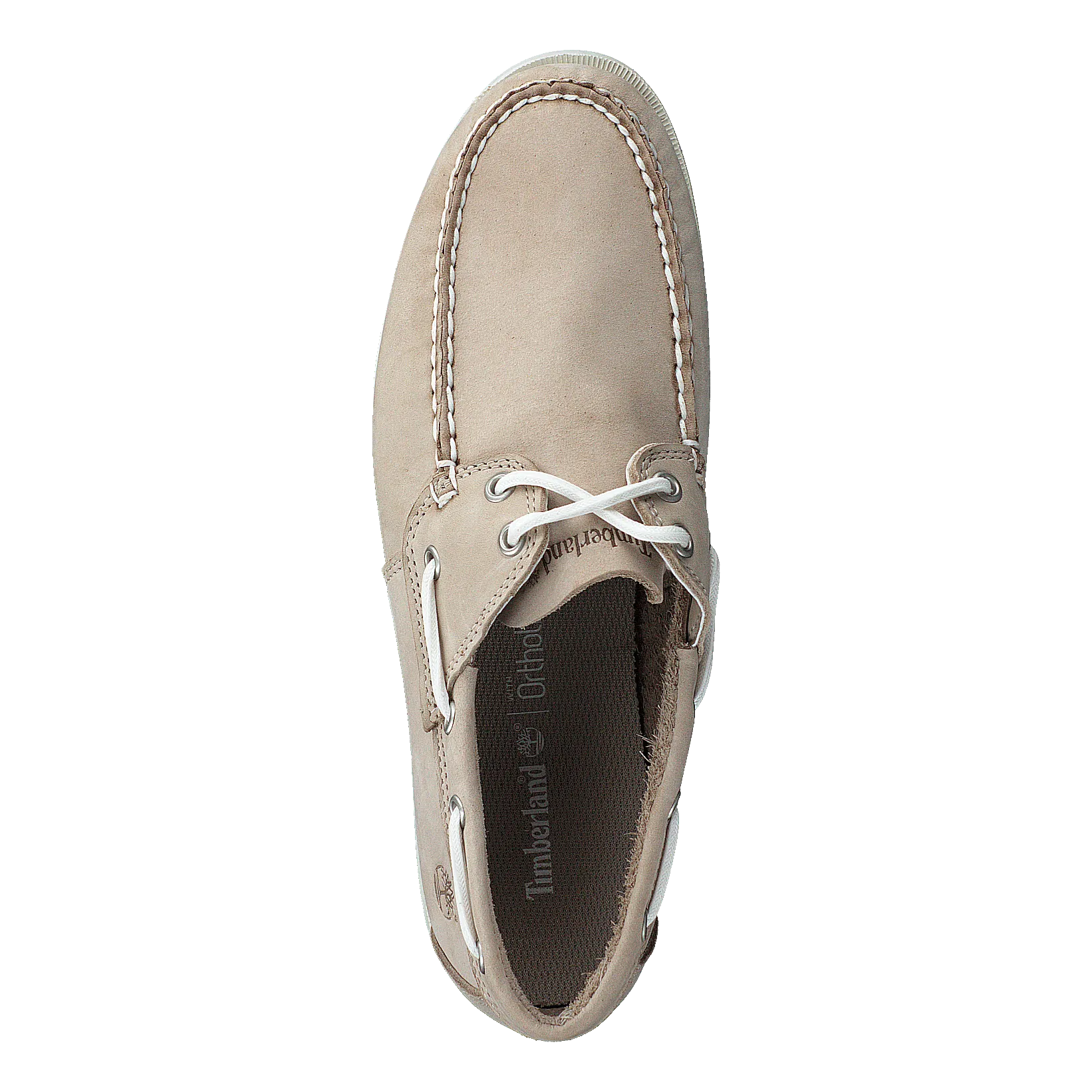 Cedar Bay Boat Shoe Light Beige Nubuck