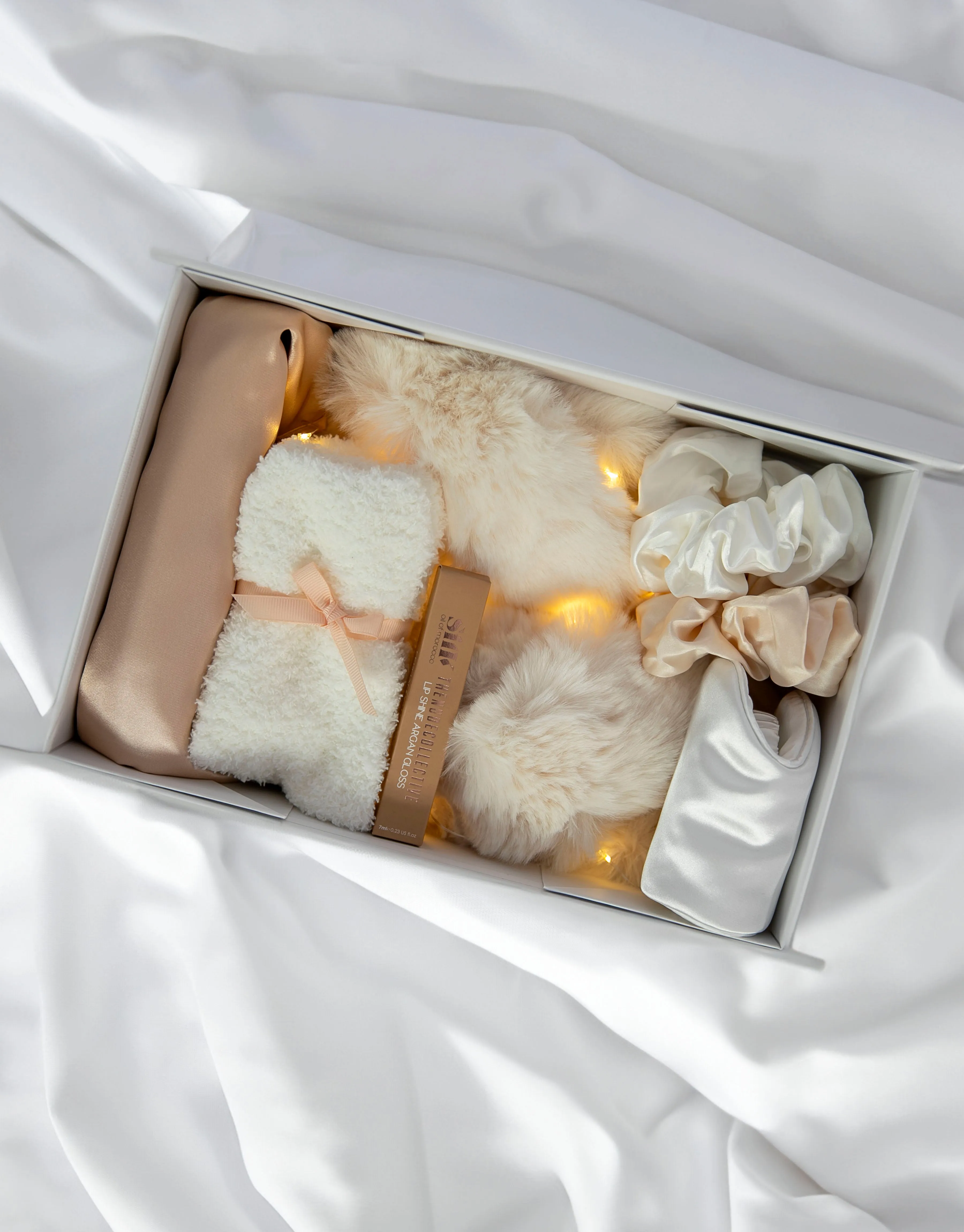 Champagne Silky Dreams Gift Box | Curated Gift Box