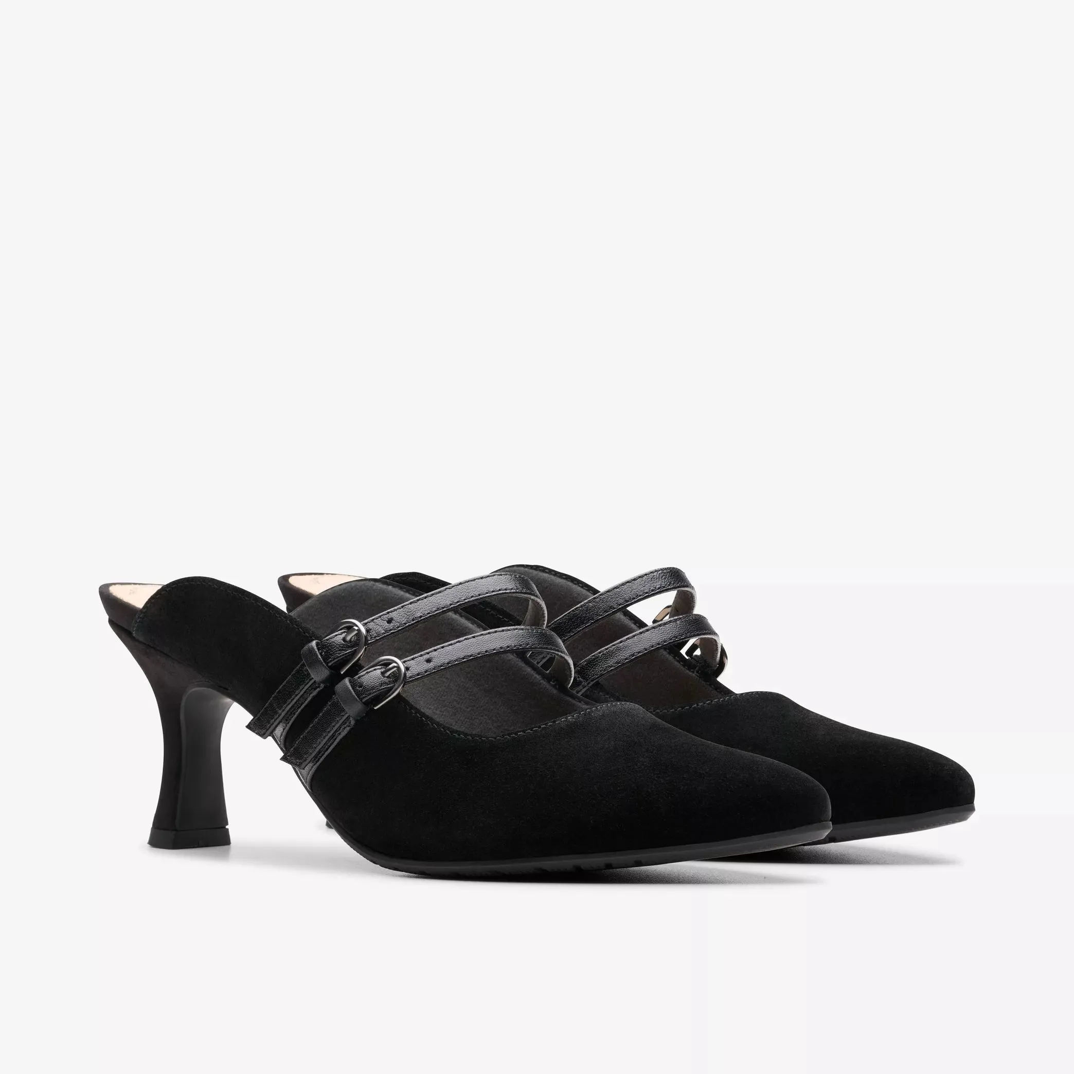 Clarks Women's Kataleyna Eve Black Suede 26180021
