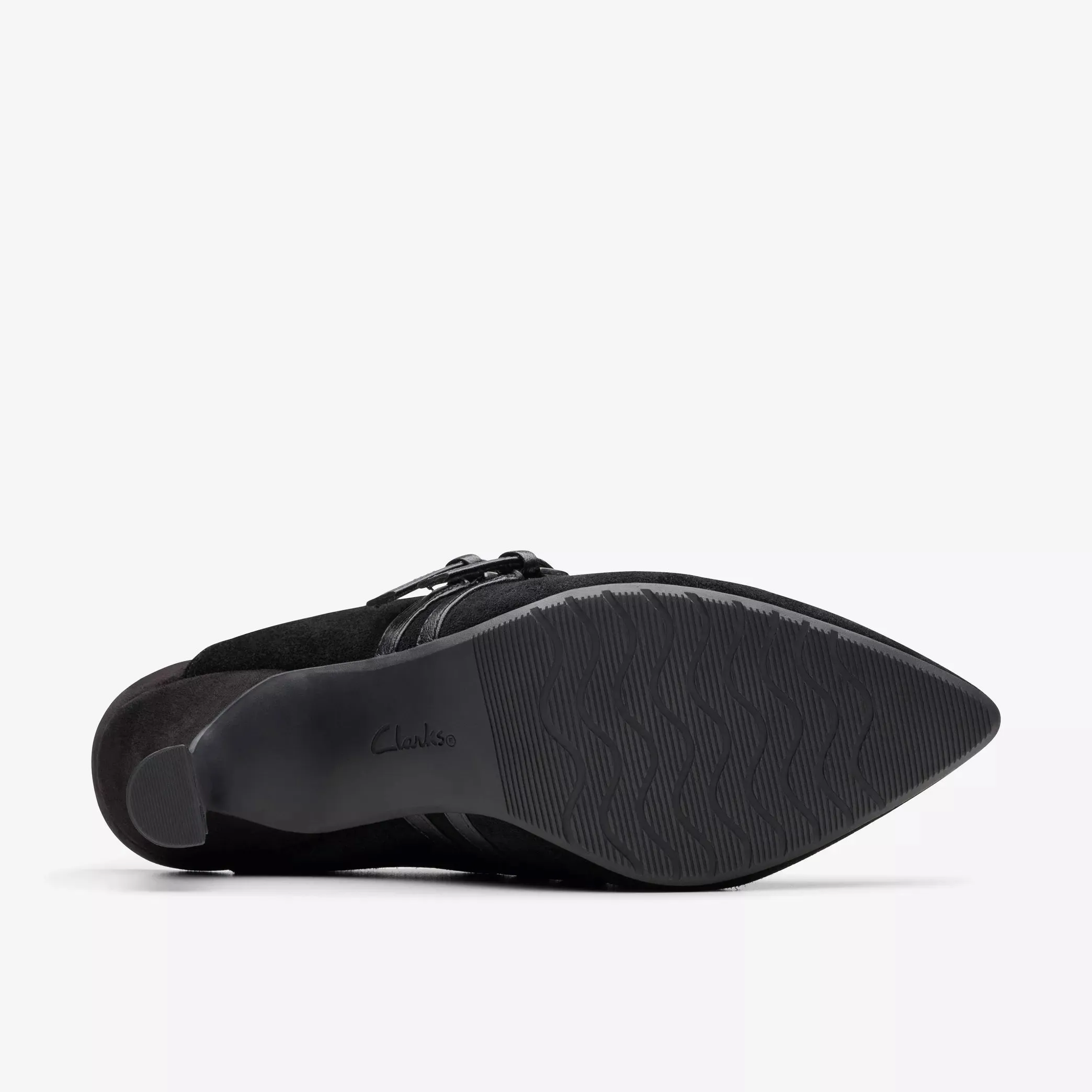 Clarks Women's Kataleyna Eve Black Suede 26180021