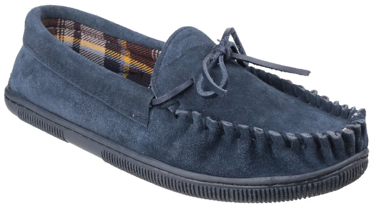 Cotswold Alberta Slip On Moccasin Slippers