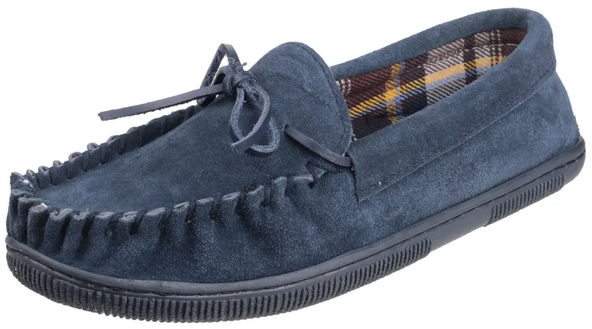 Cotswold Alberta Slip On Moccasin Slippers
