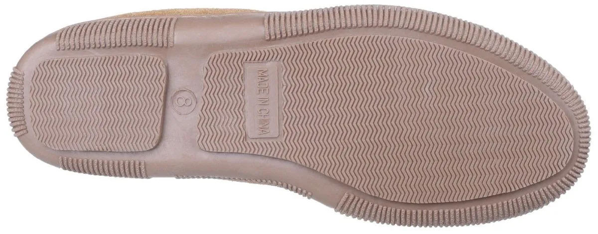 Cotswold Alberta Slip On Moccasin Slippers