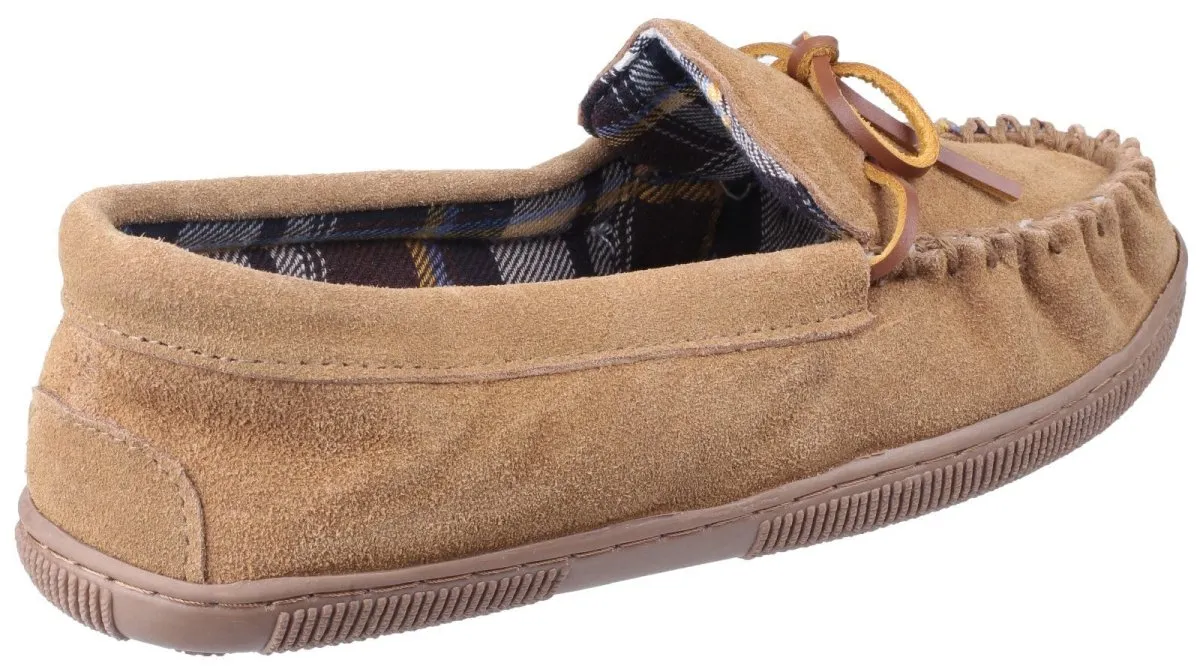 Cotswold Alberta Slip On Moccasin Slippers