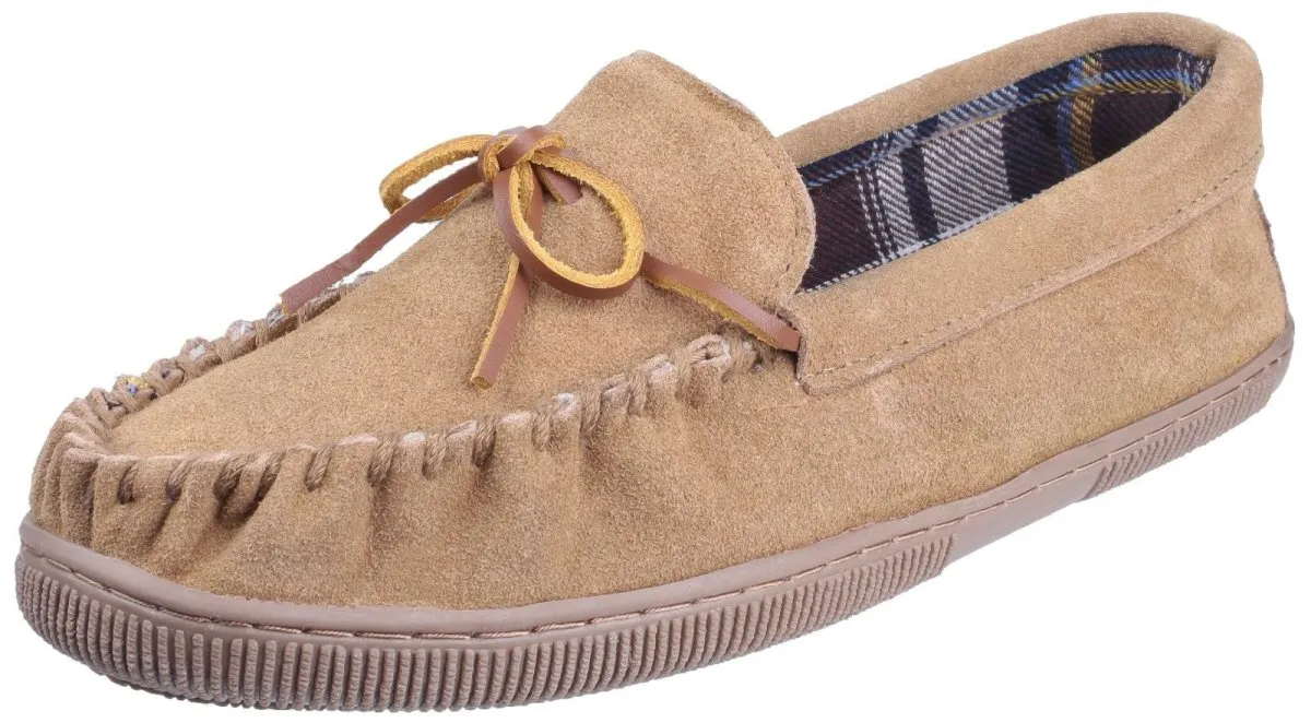 Cotswold Alberta Slip On Moccasin Slippers