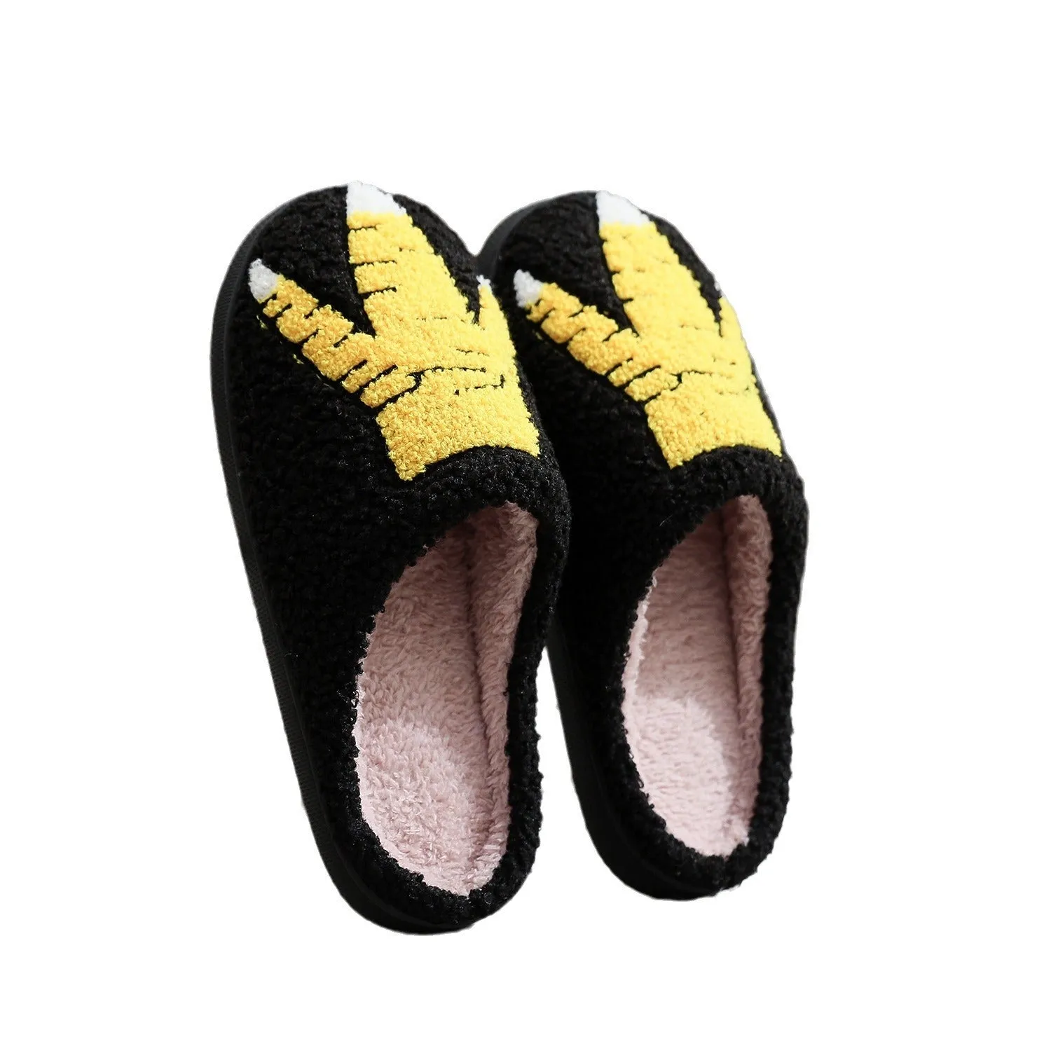 Creative Ostrich Chicken Feet Cotton Slippers Indoor Winter Plush Slippers