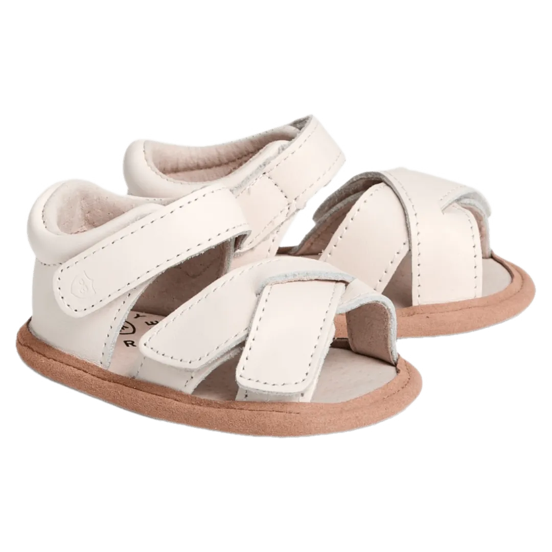 Criss-Cross Sandal - Stone