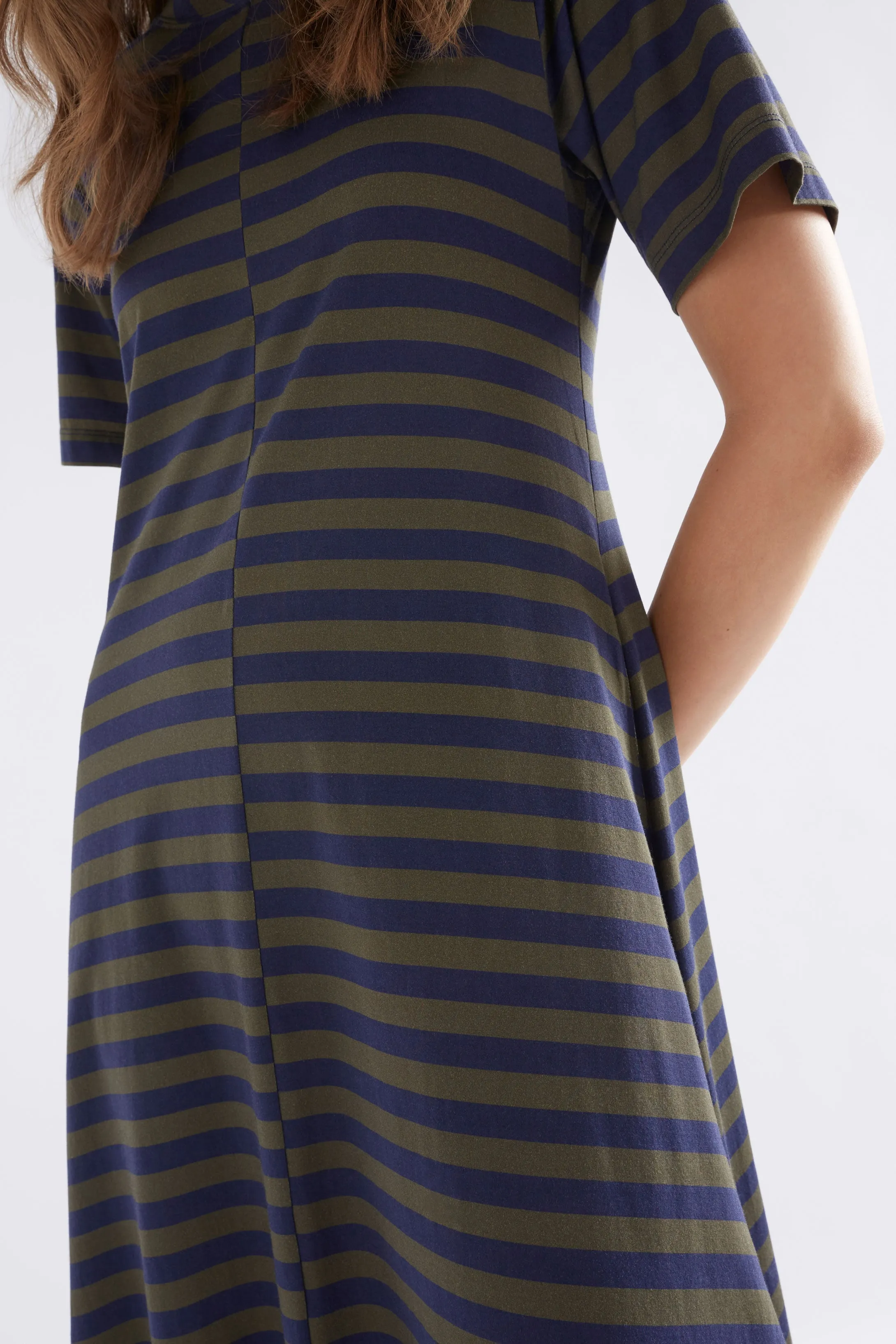 Dega Stripe Jersey Dress