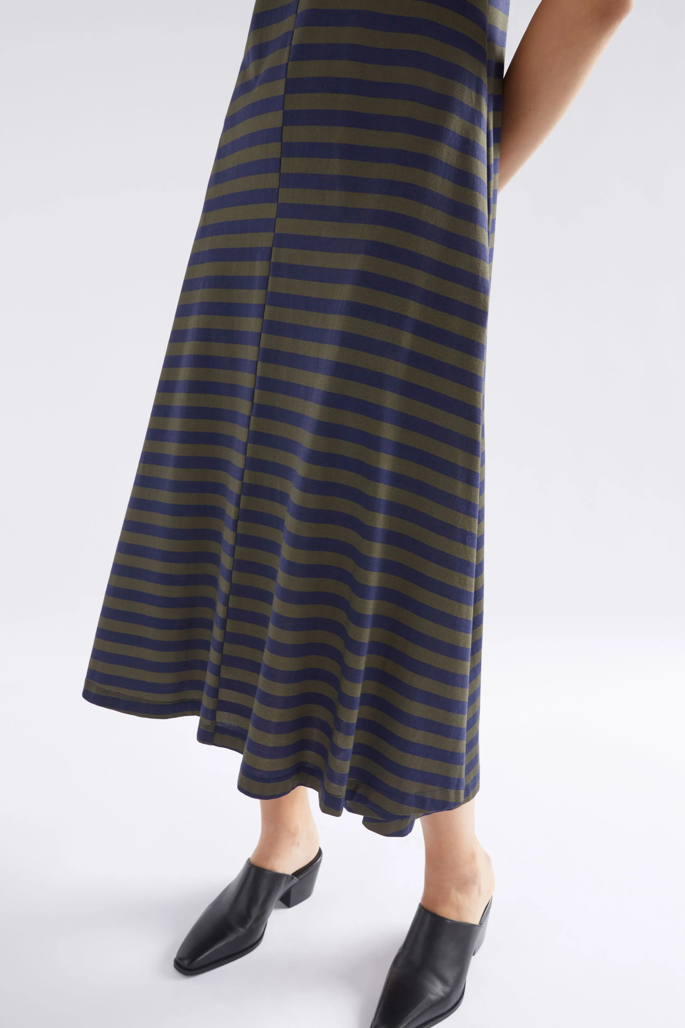 Dega Stripe Jersey Dress