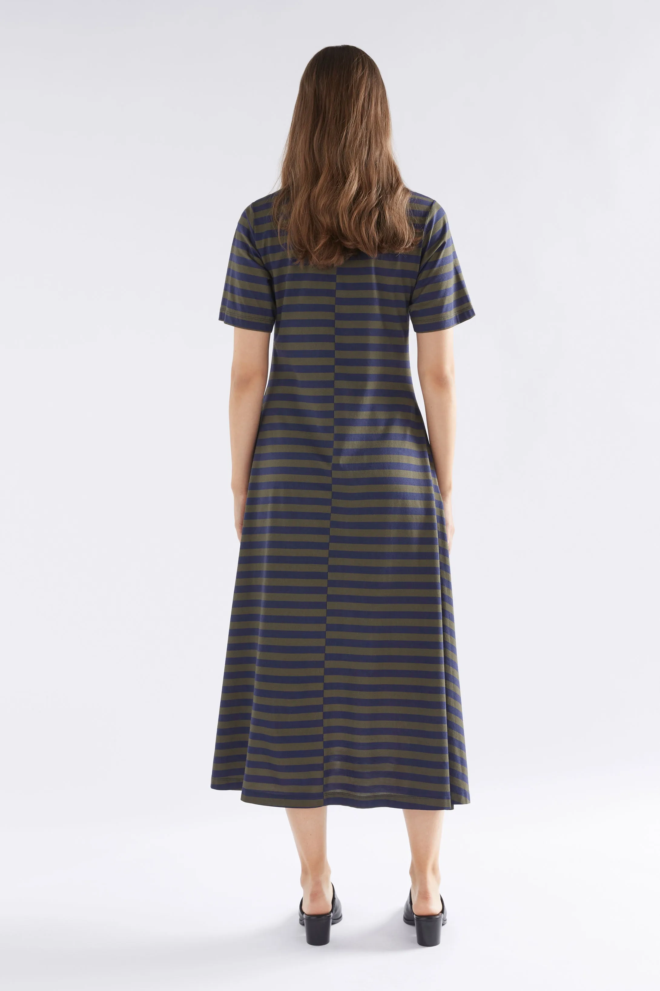 Dega Stripe Jersey Dress