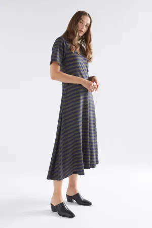 Dega Stripe Jersey Dress