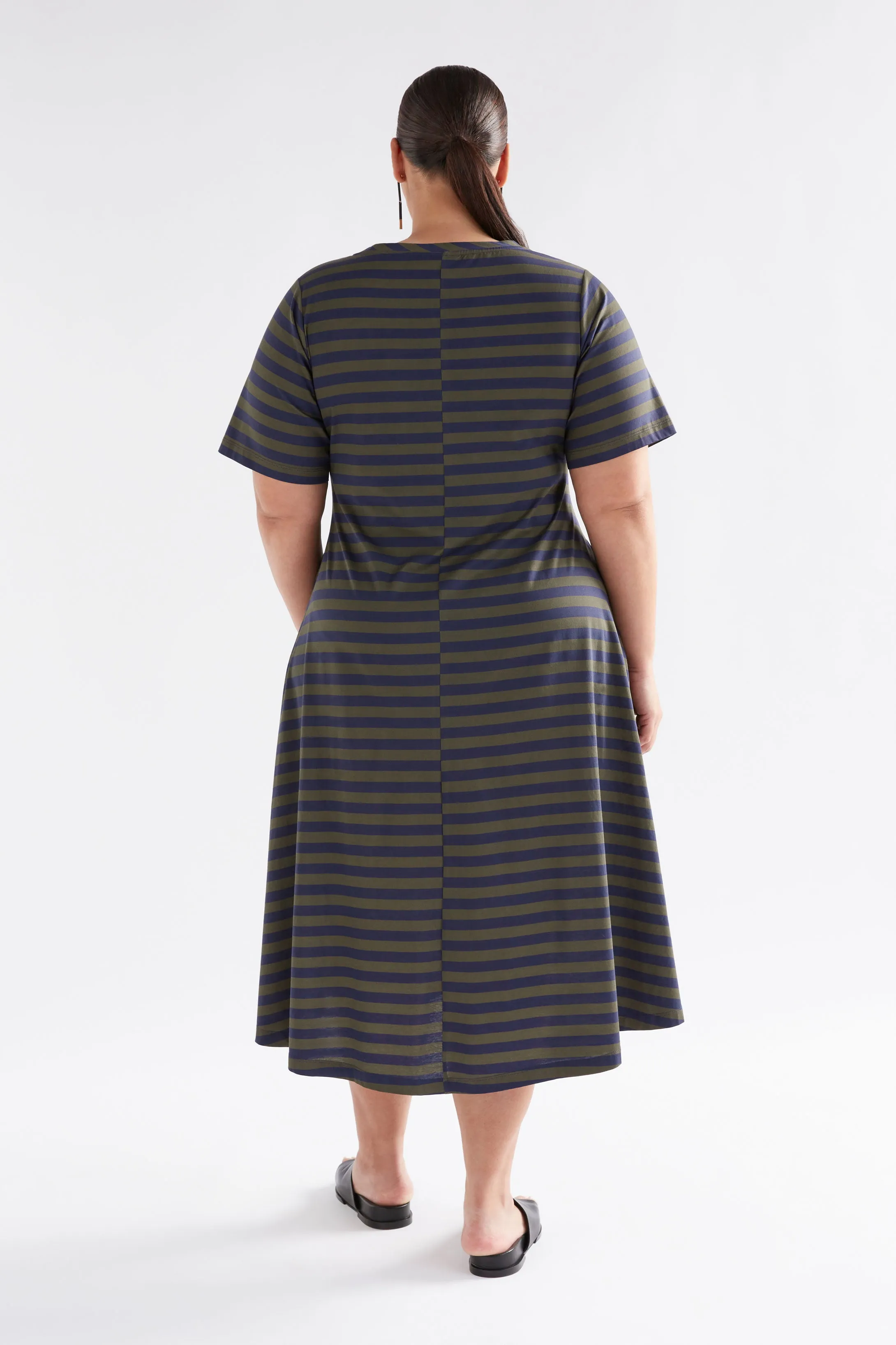 Dega Stripe Jersey Dress