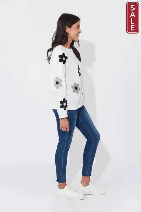 Delphi Jumper - White/Kohl