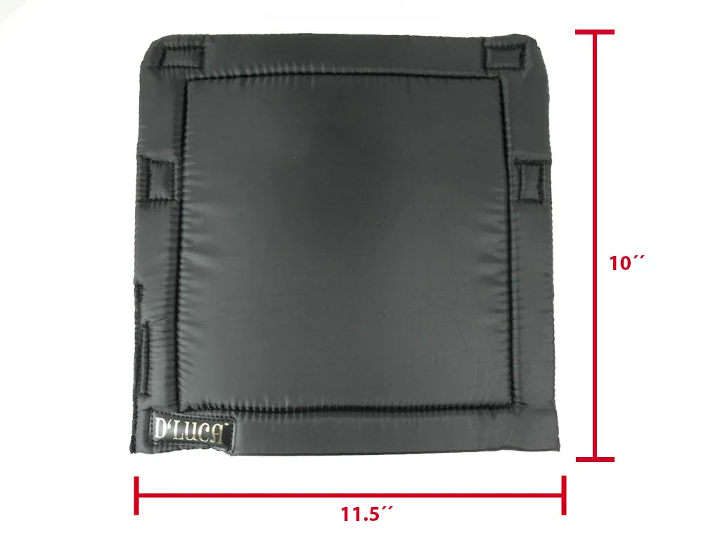 D'Luca Button Accordion Back Pad Small, 10 inches Height x 11.5 inches Length