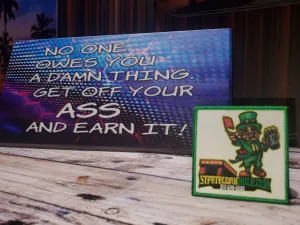 Drunkin Leprechaun St Pete Cornhole Patch
