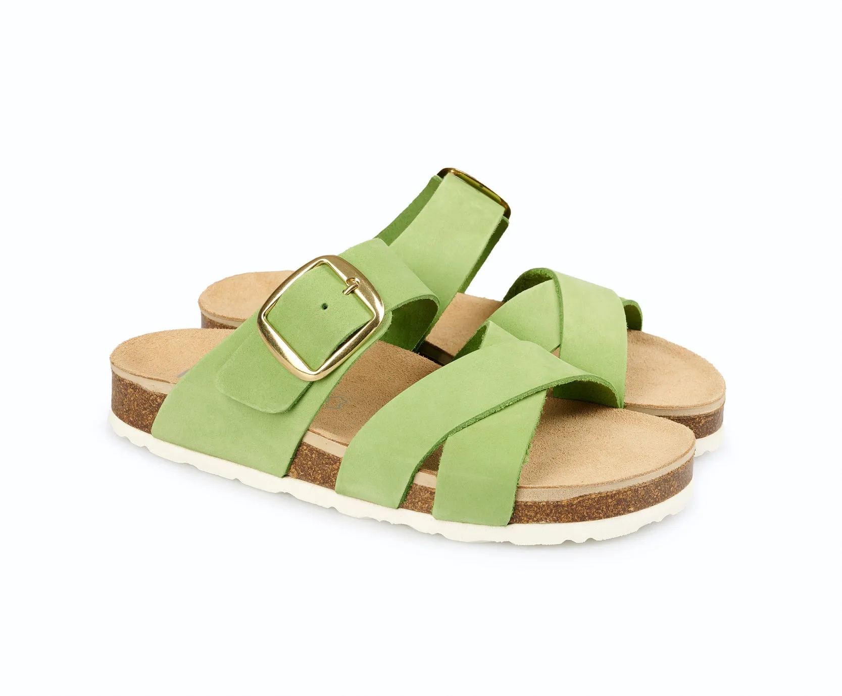 'Elba' women's sandal - Green