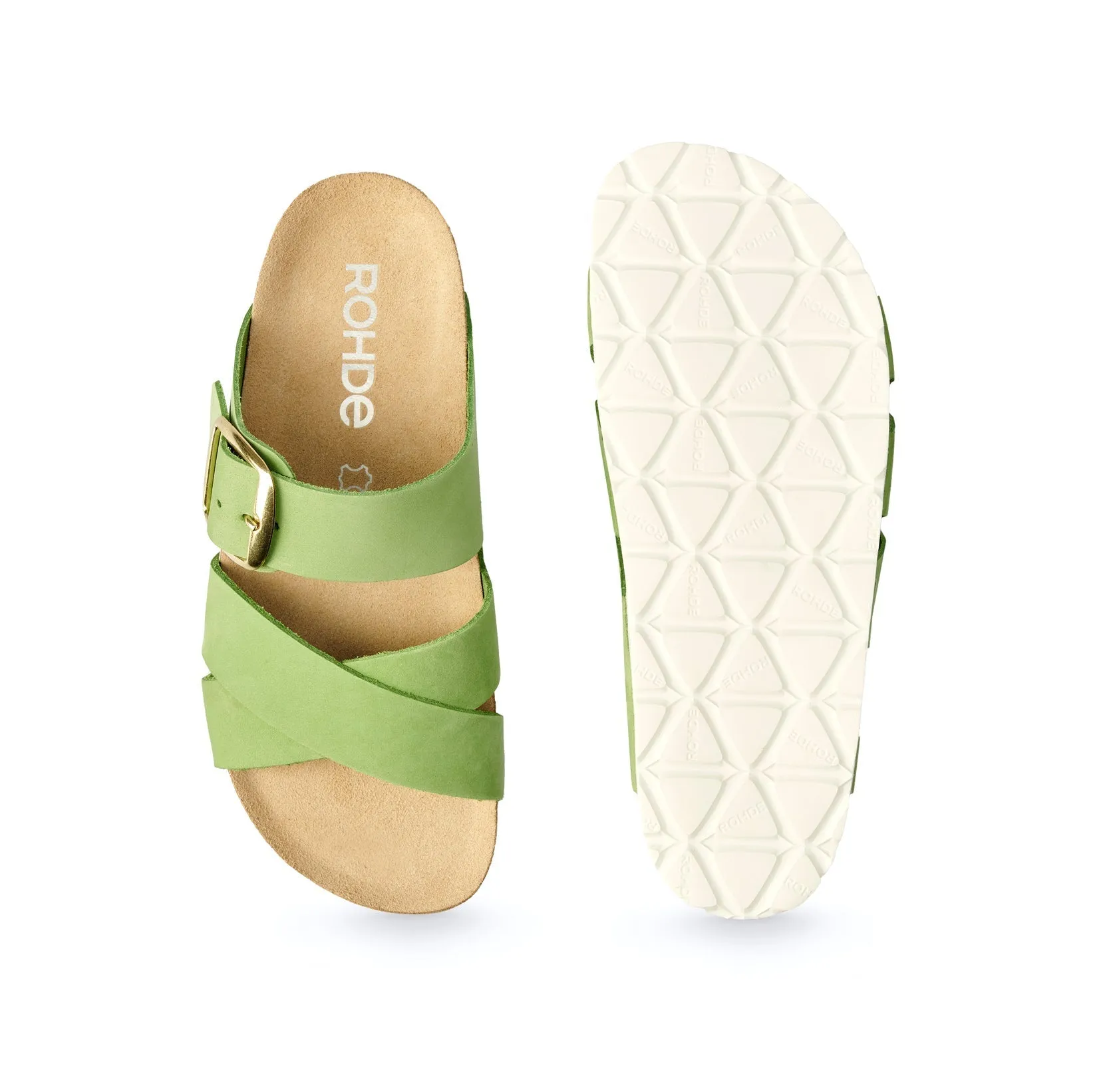 'Elba' women's sandal - Green