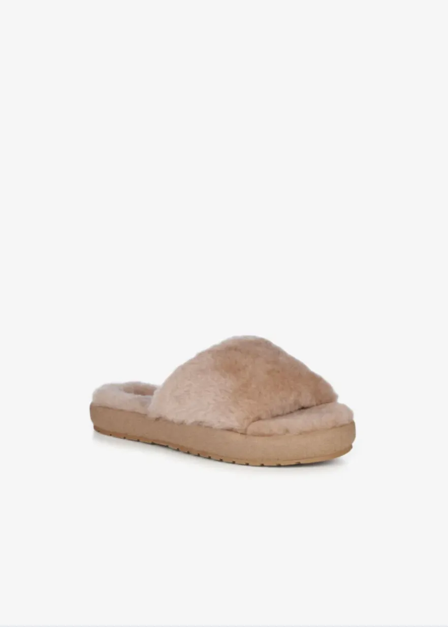 EMU McKay Slipper Slide - Camel