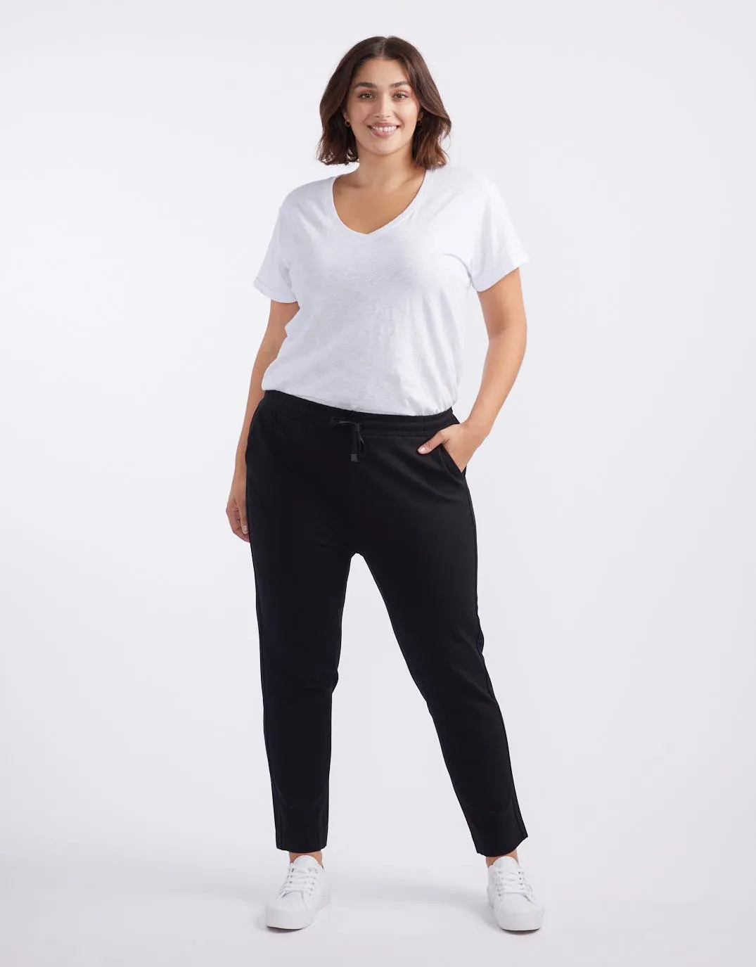 Everyday Ponte Jogger - Black On Black