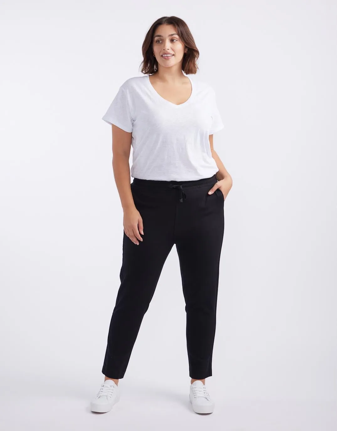 Everyday Ponte Jogger - Black On Black