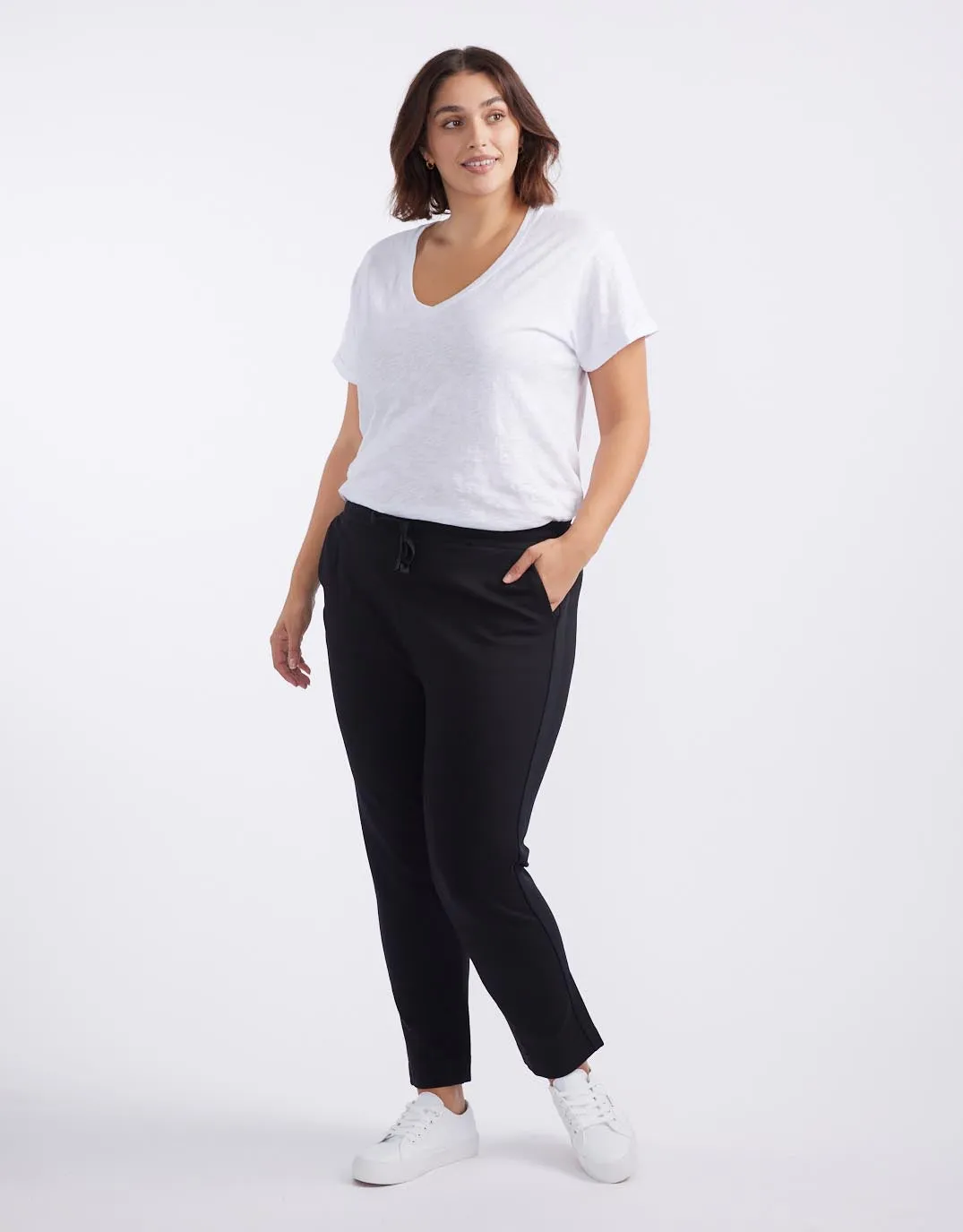 Everyday Ponte Jogger - Black On Black
