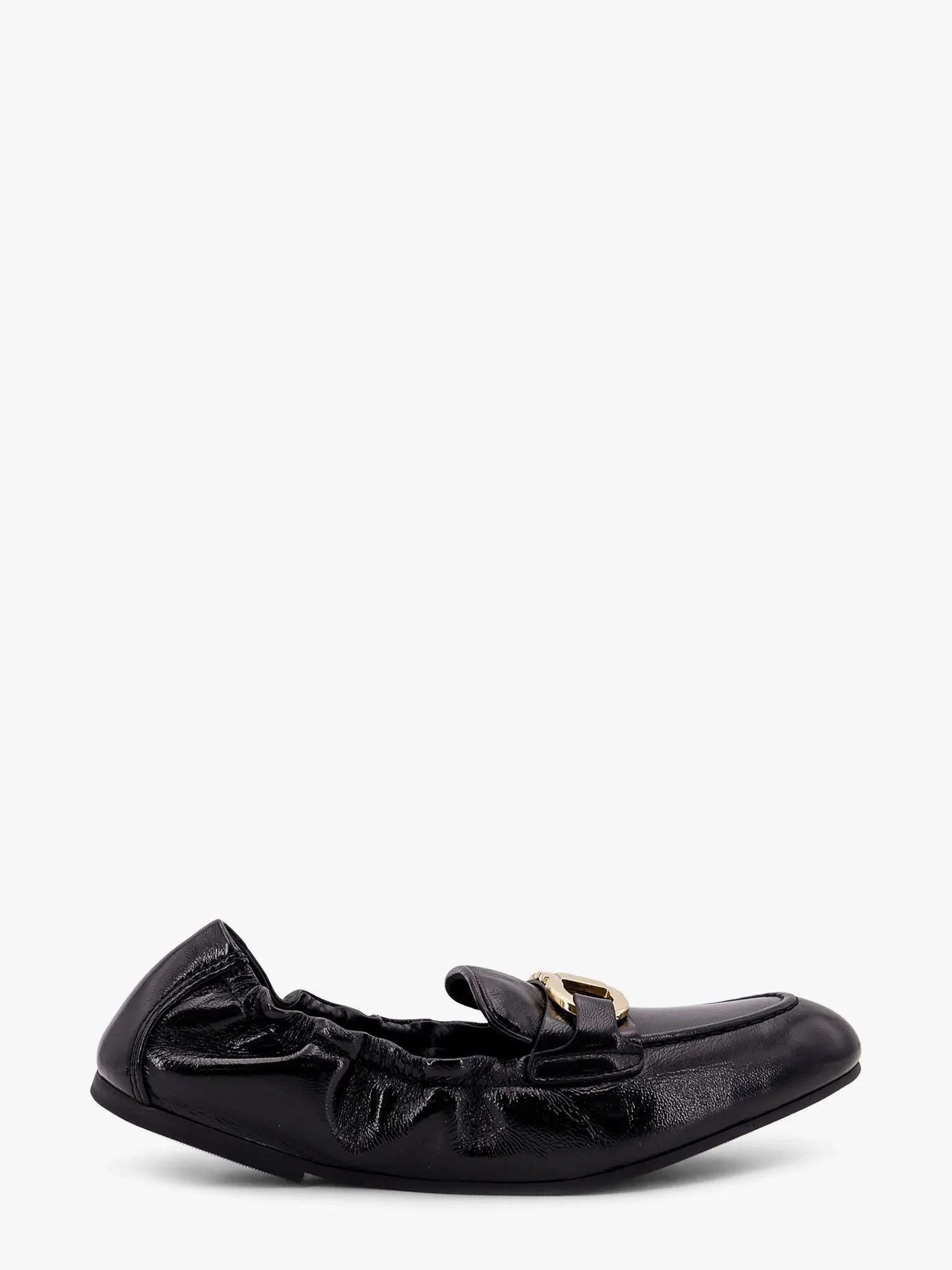 Ferragamo Jodie Deconstructed Leather Loafer