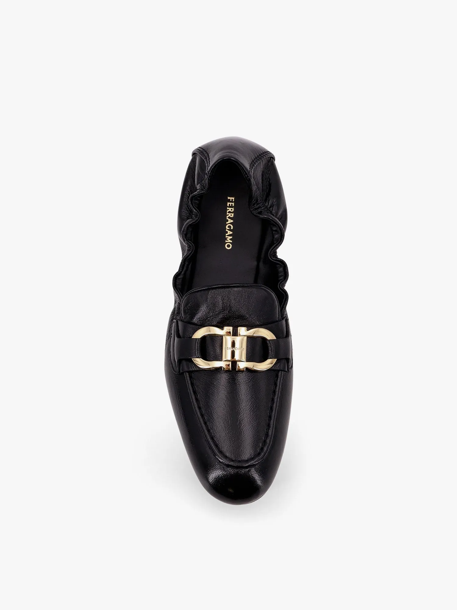 Ferragamo Jodie Deconstructed Leather Loafer